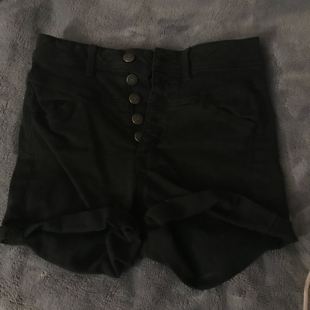 American eagle high button shorts